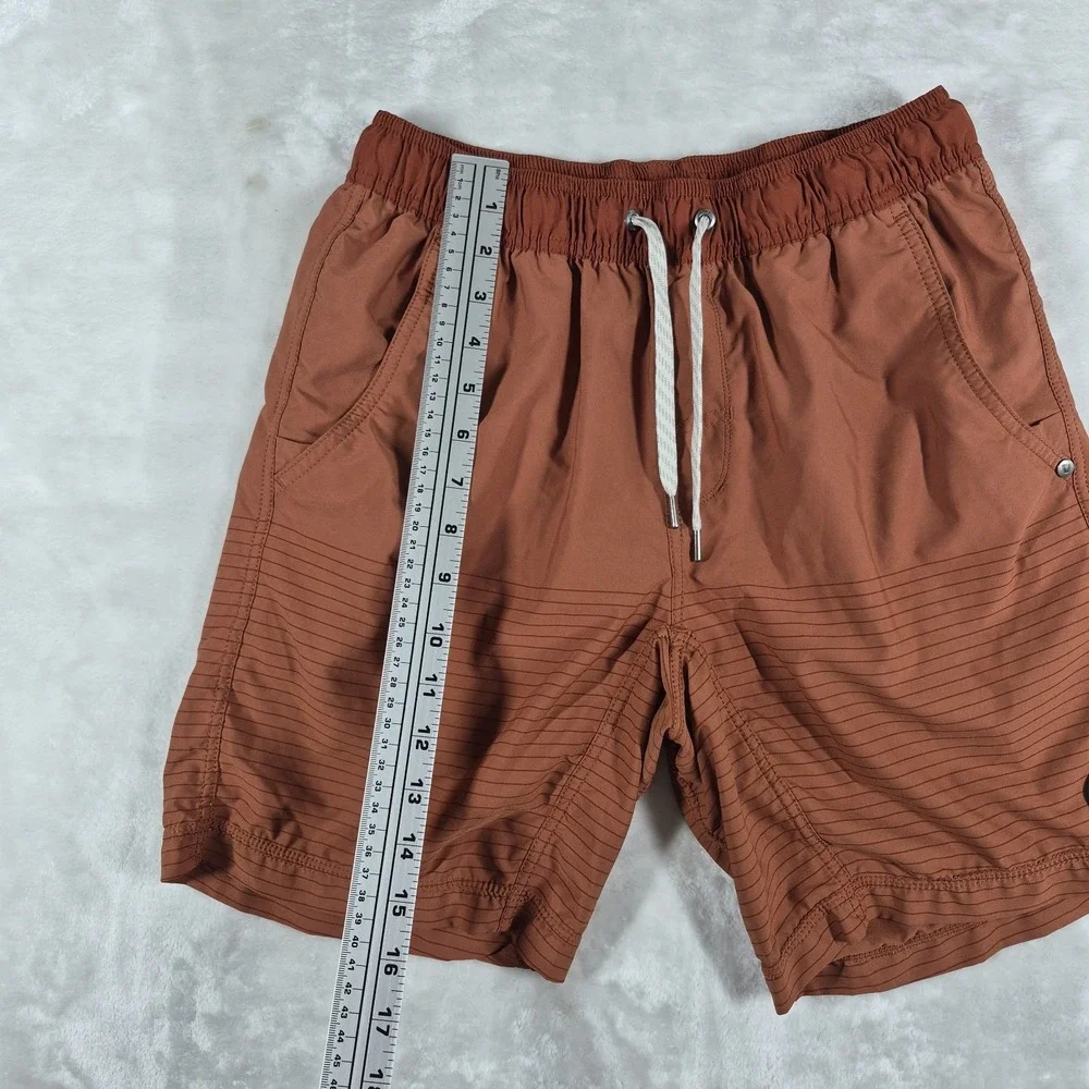 Vuori Kore Shorts Men's Small Orange 7